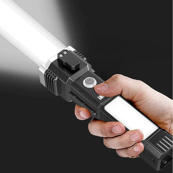 🔦 5-in-1 Multi Purpose Torch + Power Bank in One!