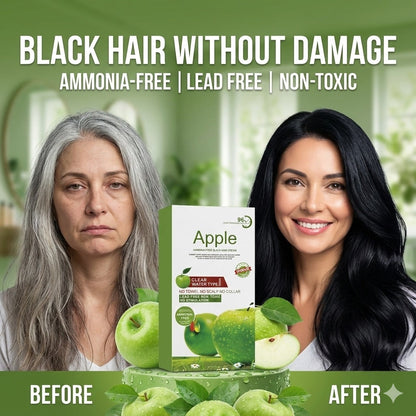 Original Apple Ammonia Free Hair Color Cream Organic, (1000ML)