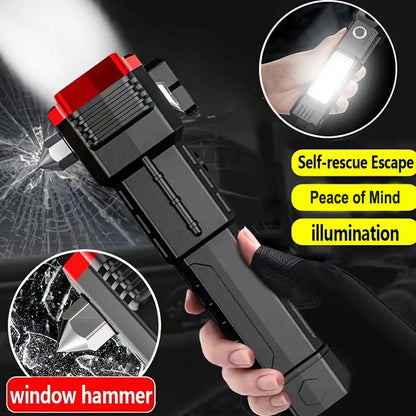 🔦 5-in-1 Multi Purpose Torch + Power Bank in One!